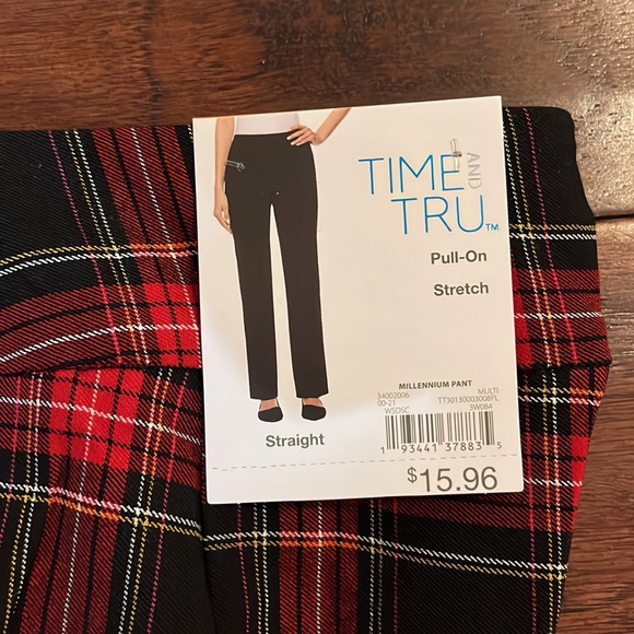 Time and true pull on stretch pants - Picture 2 of 2